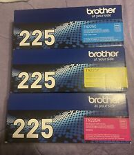 Brother TN225 Cyan Yellow Magenta High Yield Toner Cartridges picture