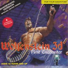 Wolfenstein 3D: First Encounter w/ Artwork MAC shareware game & mini manual RARE picture