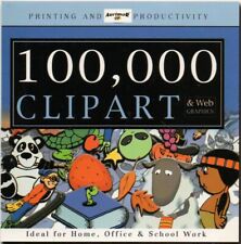 100,00 CLIP ART & WEB GRAPHICS - PC CD - EXCELLENT picture