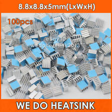 100pcs WE DO HEATSINK 8.8x8.8x5mm Aluminum Heatsink With 3M 8810 Thermal Tape picture