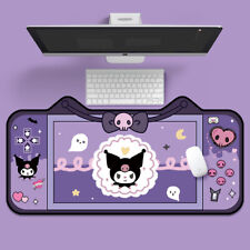 My Melody Kuromi Large Cartoon Mouse Pad Desktop Keyboard Table Mat Nonslip Rug  picture