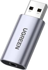 UGREEN USB to Audio Jack USB External Sound Card 3.5mm Adapter - PS5 PC Windows picture