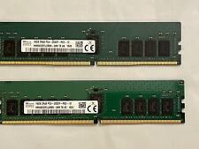 HYNIX 2x16GB DDR4  PC4-2933Y 2933MHz ECC Reg  2RX8 RDIMM  HMA82GR7JJR8N-WM picture