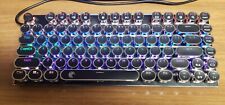 E-Yooso Mechanical Keyboard Super Scholar Z-88 81key - Typewriter Rainbow Keys picture