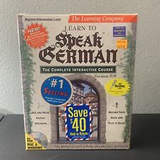 Learn to Speak German Complete Interactive Course 1995 The Learning Company  picture