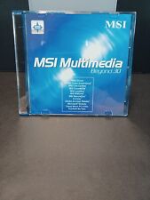 MSI Multimedia Beyond 3D DVD 5.1 Ch. Value Package Games Collection Drivers Lot picture