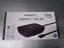 Sabrent Thunderbolt 3 Travel Dock Black (HB-THUC)- NEW AND SEALED  picture