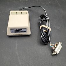 Vintage IBM Compatible Kraft Systems 3 Button Beige Micromouse 15 Pin Serial picture