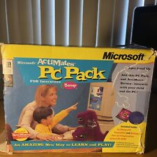 Microsoft ActiMates 1997 Interactive Barney Dinosaur PC Pack CD-ROM picture