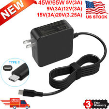 90W USB-C Type-C AC Adapter Laptop Charger Power Supply Cable Cord For Lenovo HP picture