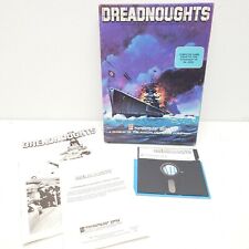Commodore 64 Software Dreadnoughts Computer 5 & 1/4 Disk Game Rare Vintage 1985 picture