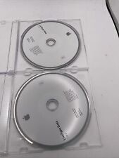 Set Vintage 2003 Apple Mac OS X LiveType Data Discs CDs Version 1.1 picture