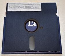 Vintage Apple IIe Enhanced Hard Disk Menu System For Sider 5.25” Floppy picture