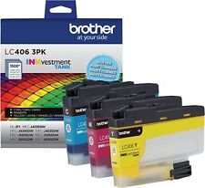 Genuine Brother LC406 Black or Color INKvestment Tank Ink Cartridges for MFC NEW picture