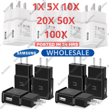 Wholesale Lot Fast Charger Block Wall Adapter USB Charge Head For Samsung Google picture