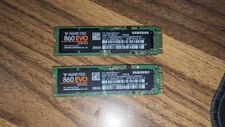 Lot of TWO (2) - M.2 SAMSUNG V-NAND 860 EVO MZ-N6E250 picture