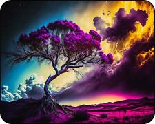 Purple Trees Very Colorful  Photo Art Designs  Mouse Pad picture