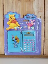Vintage New Disney Winnie The Pooh Calculator With Cover picture