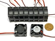 10 GDT mini Cooler 12V 2pin 2510 25x25x10mm DC Cooling Fan micro brushless  c7 picture