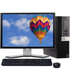 Dell i5 Business Desktop PC 16GB RAM 2TB HD 1TB SSD 24