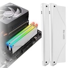5V Argb Memory Ram Cooler Ddr Heatsink For Diy Pc Game Mod Ddr3 Ddr4- White (C picture