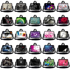 Laptop Neoprene Bag Case Sleeve With Shoulder Strap Fits 10 inch to 17.4 inch picture