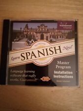 Learn Spanish Now Transparent Language Master Program Version 7 CD 2 CD Set USED picture