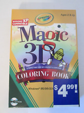Crayola Magic 3D Coloring Book CD-ROM -  Windows 95/98, 2000, XP picture