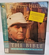 Voyage Through the Bible:Old Testament by Charlton Heston 1995 CD Rom New Sealed picture