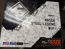 -ASRock B650E STEEL LEGEND WIFI AM5 Ryzen 7000 AMD B650 SATA 6Gb/s DDR5  picture