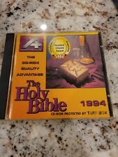 The Holy Bible CD-ROM, 3rd Edition, Pre-owned, Very Good condition Bba3 picture