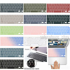 Elegant Color Silicone Keyboard Cover For Macbook Air 13 12 11 Pro 14 15 16 Inch picture