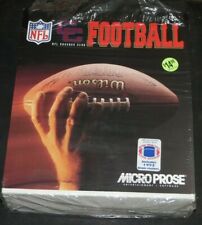 Vintage NFL Coaches Club Football Big Box Pc Game By MicroProse 1993  picture