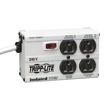Tripp Lite Isobar Surge Protector Metal 230V 4 Outlet 1.8M Cord 330 Joules picture