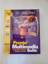 Vintage Rare Big Box Retail 1996 Presto Multimedia Suite CD-Rom Win 95 picture