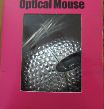 Optical Mouse USB Silver Jeweled NIP Computer Mouse picture