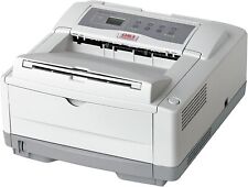 New Okidata OKI B4600 Digital Laser USB Parallel Monochrome Printer White picture