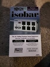 Tripp Lite ISOBAR6 Isobar Surge Suppressor 6 Outlets 6 ft Cord 3330 Joules Light picture