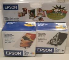 Epson 2 pack...T026 201 Black And T027 201 Color Cartridges EXP 01/2007 picture