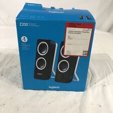 Logitech Z200 Stereo Desktop or Laptop Speakers with Dual 3.5mm Input picture
