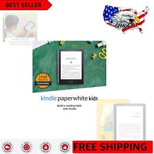 Kindle Paperwhite Kids Bundle - 16 GB, Robot Dreams, Kid-Friendly Features picture
