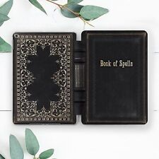 Black Vintage Book Of Spells Case For iPad 10.2 Pro 12.9 11 9.7 Air 4 5 Mini picture