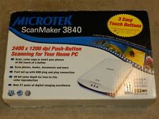 Microtek ScanMaker 3840 Scanner 2400X1200 DPI BRAND NEW picture