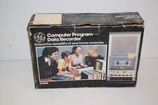GE Model 3-5158 Vintage Computer Program Data Cassette Recorder - IN BOX (XHE38) picture