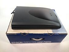 Epson Perfection 3490 Flatbed USB 2.0 Photo Scanner With Power Adapter Tested picture