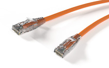 Cat6 UTP patch cable clear boot 6in 1ft 2ft 3ft 5ft 6ft 7ft 10ft Lot of 1, 5, 10 picture