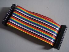 1ft 34-Pin (2x17) Female to Female 2.54mm-Pitch IDC Flat Ribbon Cable picture