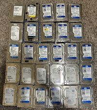 28 Hard Drives Untested Various Brands & Sizes Purchased At Estate Sale AS IS  picture