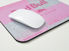 Red Bull Mouse Pad | Pink Mouse Pad | Home Office Mouse Pad | Office Pad picture