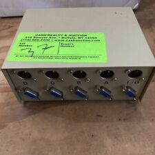 Vintage 4-Port Data Transfer Switch A/B/C/D 9-Pin  Ports picture